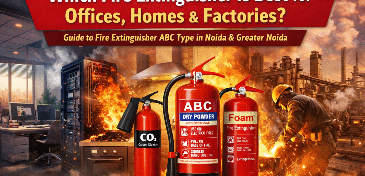 Choosing the right fire extinguisher for safety
