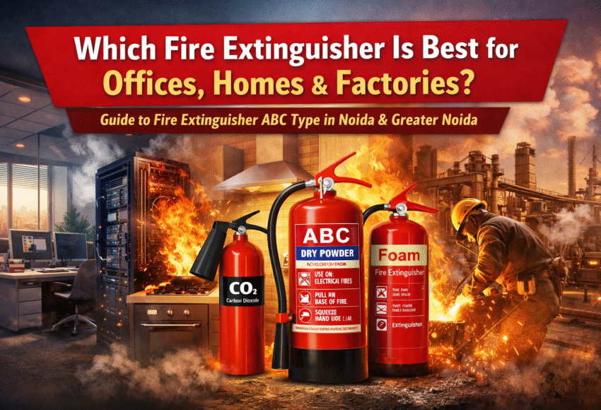 Choosing the right fire extinguisher for safety